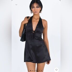 Princess Polly Lanier Mini Dress Black size 4